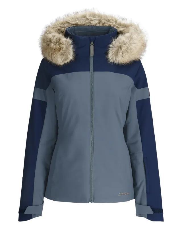 Spyder Vida skijakke dame Slate Blue 20K vanntett