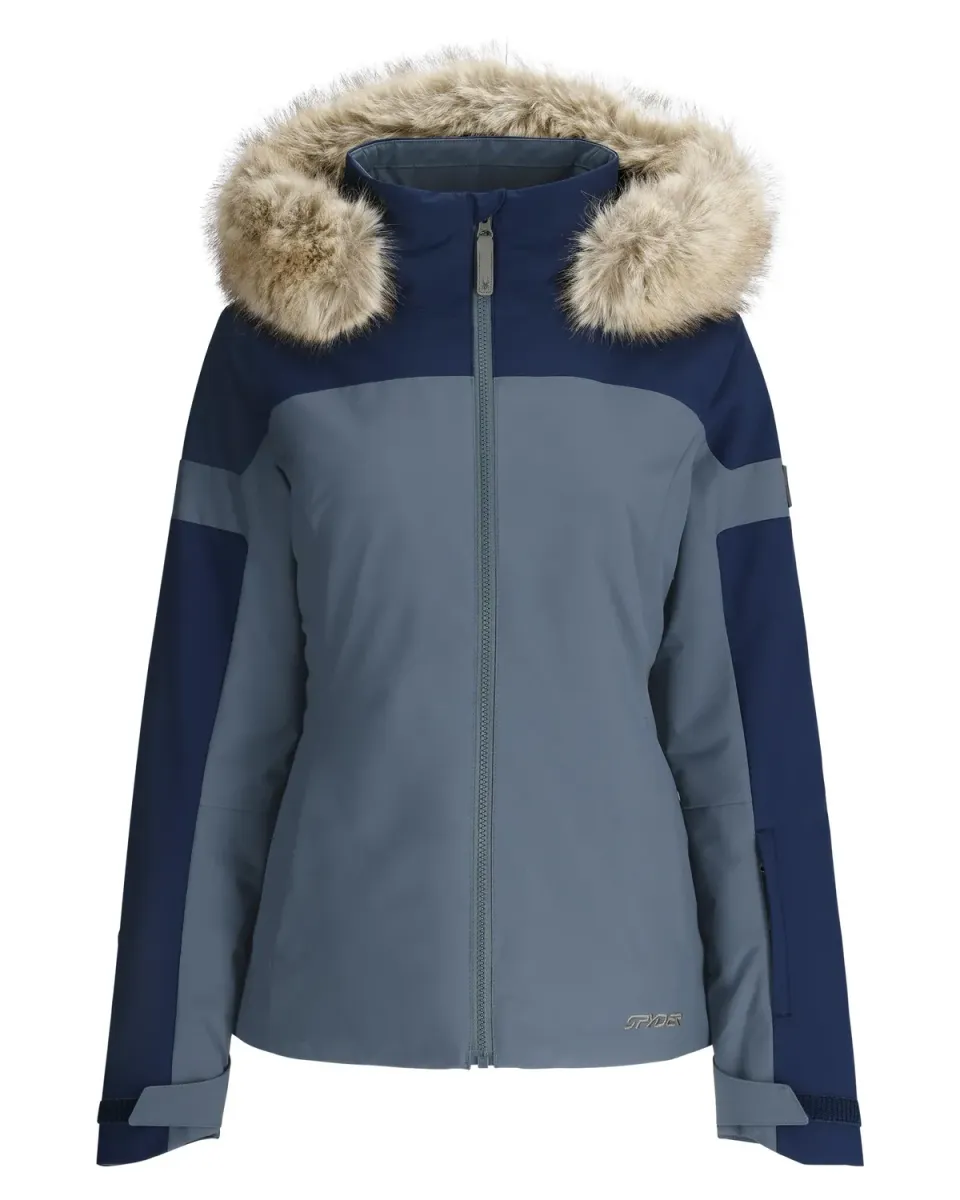 Spyder Vida skijakke dame Slate Blue 20K vanntett