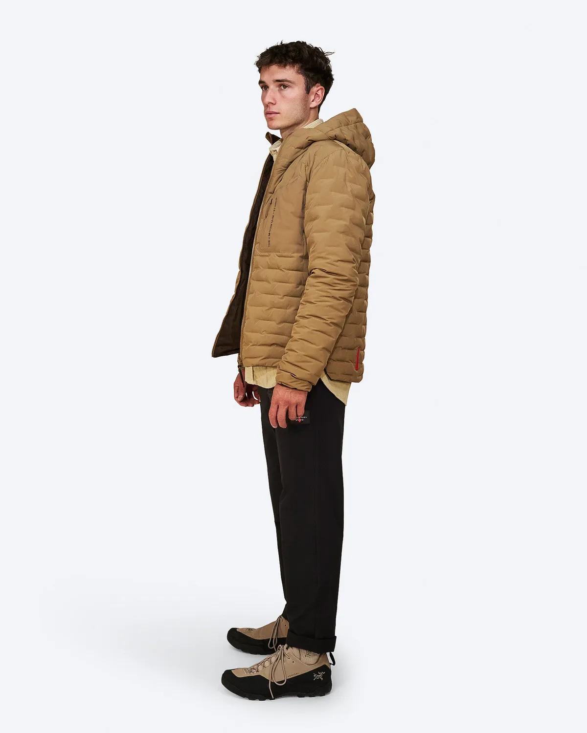 The Mountain Studio D-3 RL Reversible dunjakke brun Otter