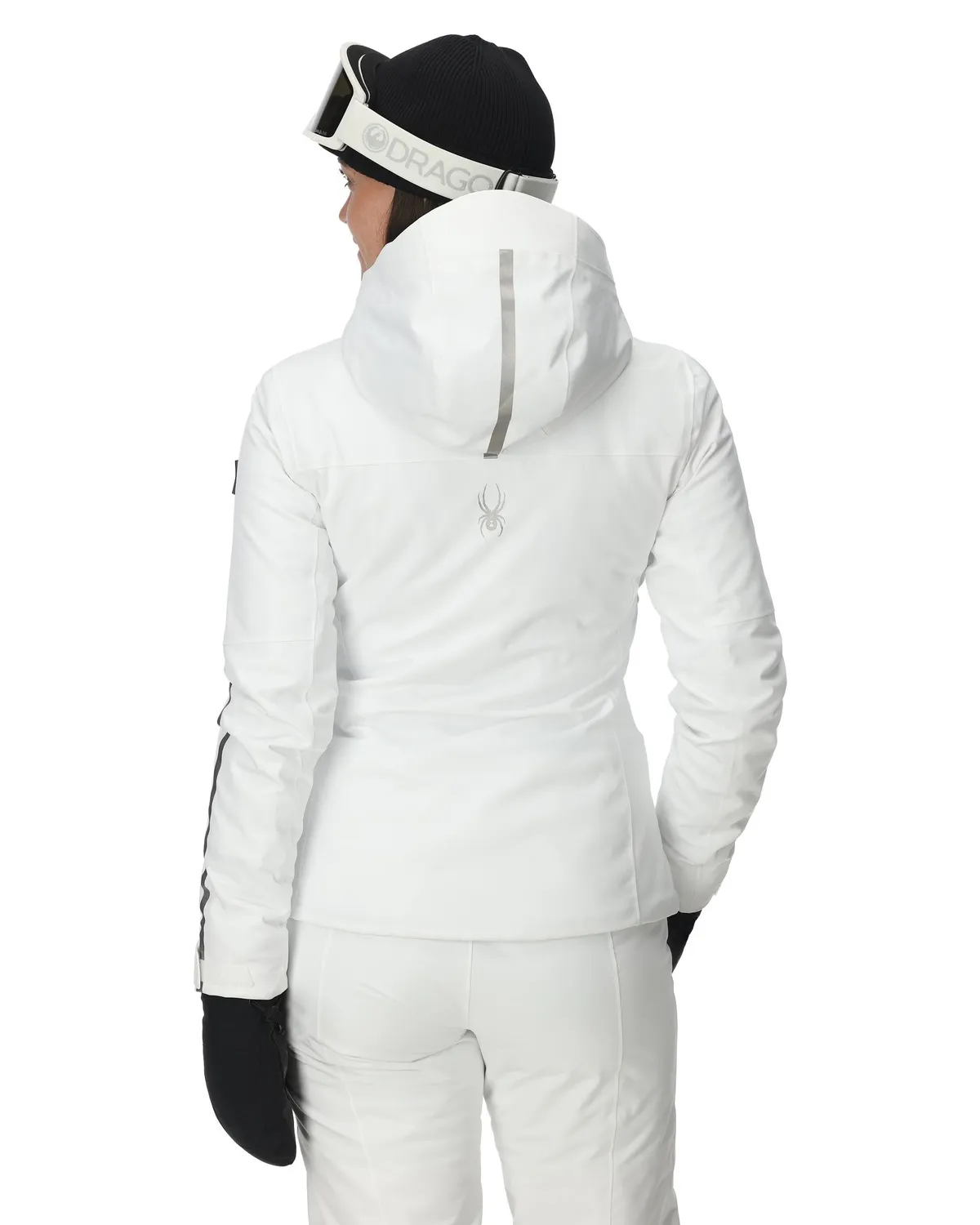 Spyder Titania skijakke dame hvit 30K