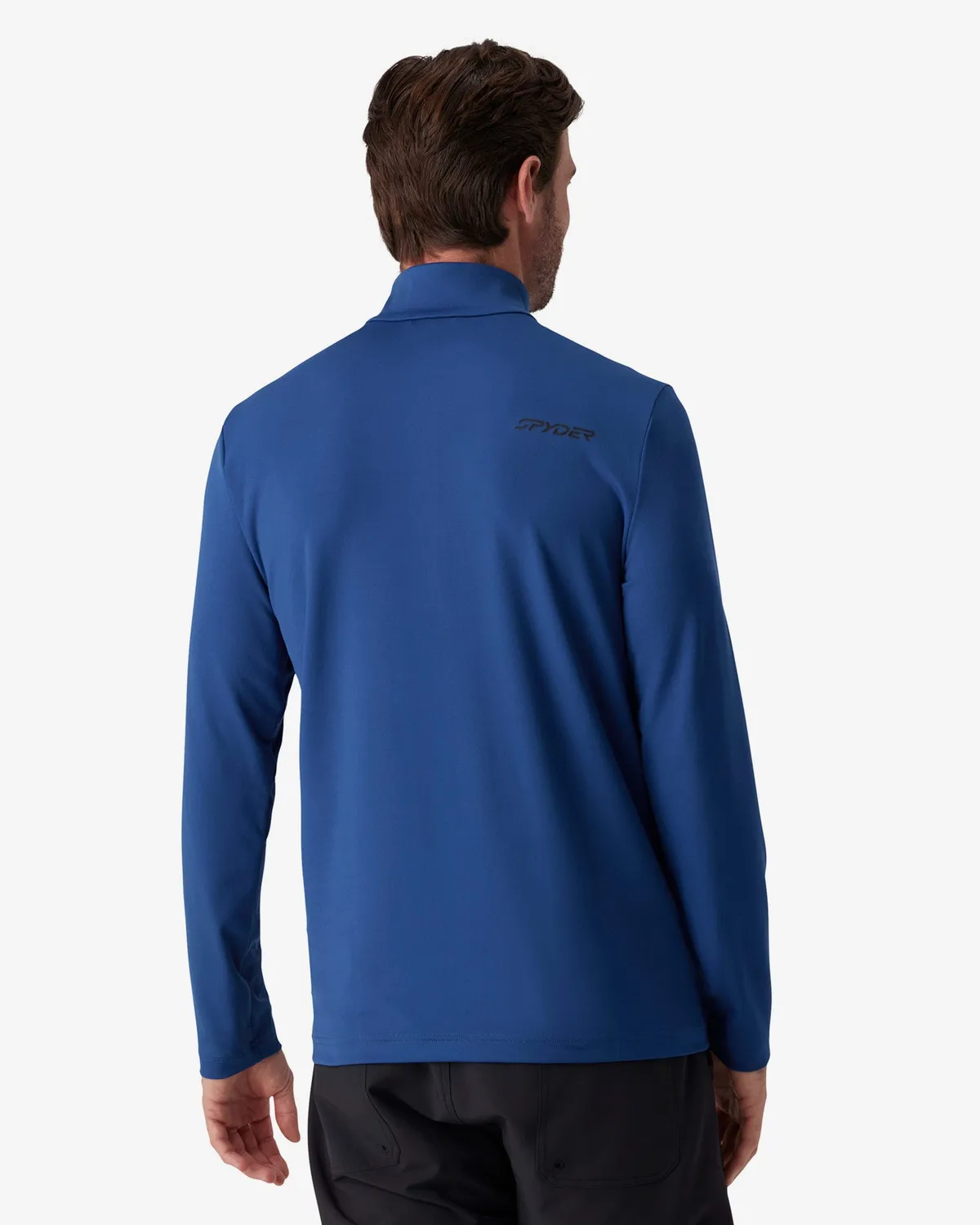 Spyder Prospect quarter zip herre indigo fukttransporterende