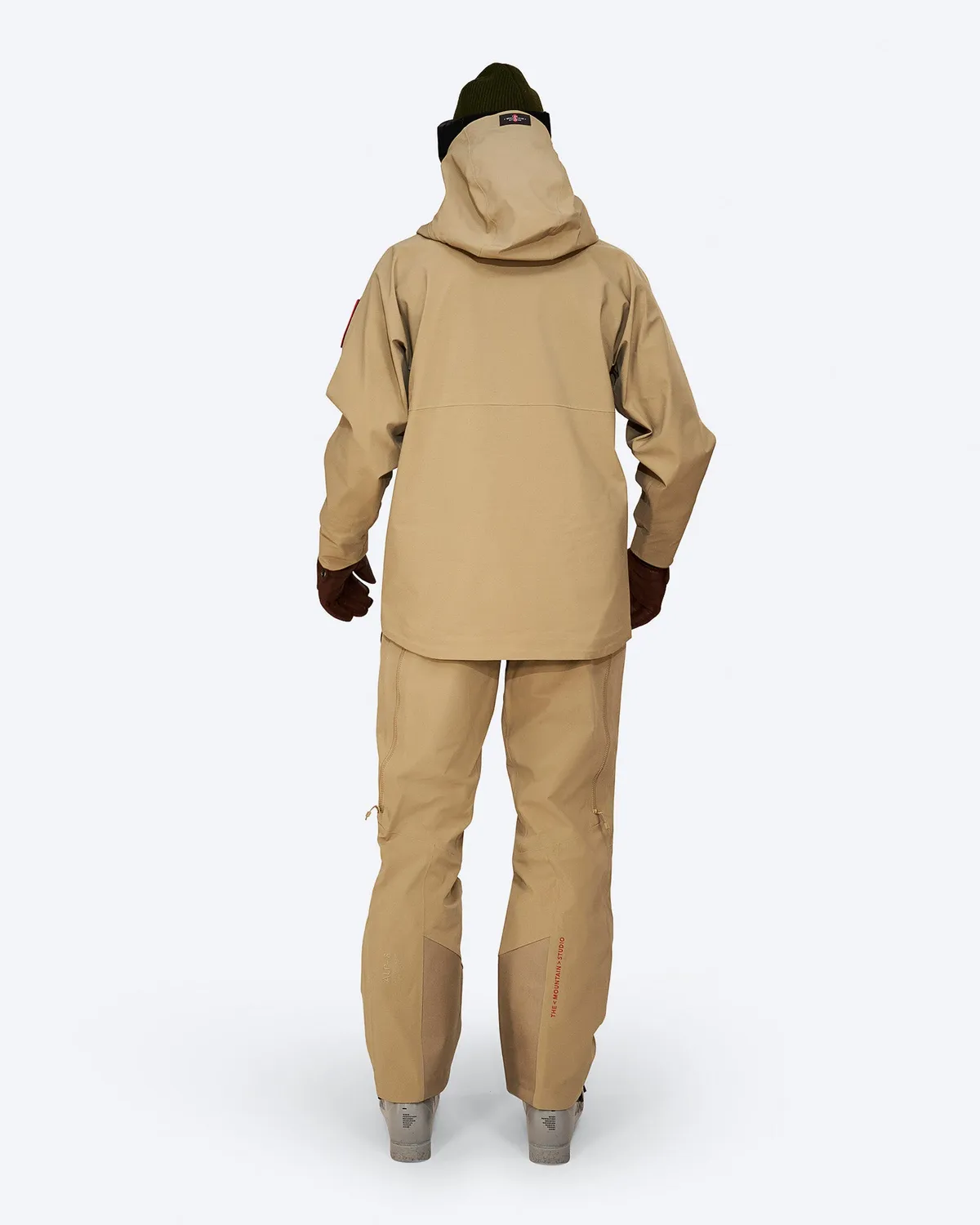 The Mountain Studio Z-4 3L Rugged Ripstop Shell skalljakke Kelp vanntett