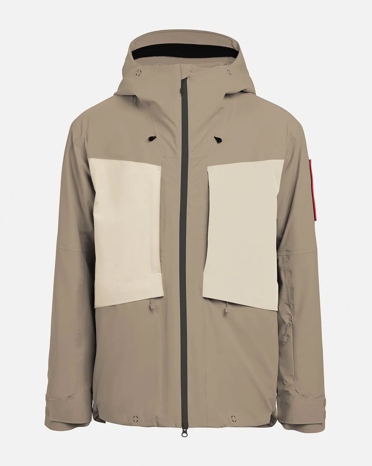 The Mountain Studio Z-5 3L Hybrid Shell Insulated skijakke Brindle vanntett