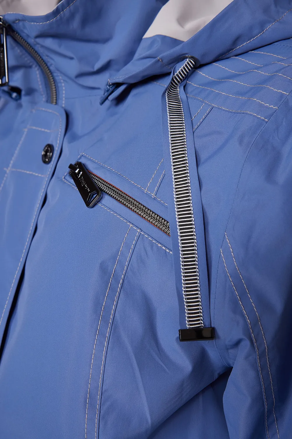 Danwear Windfield Dodo regnjakke Blue/Sand vanntett