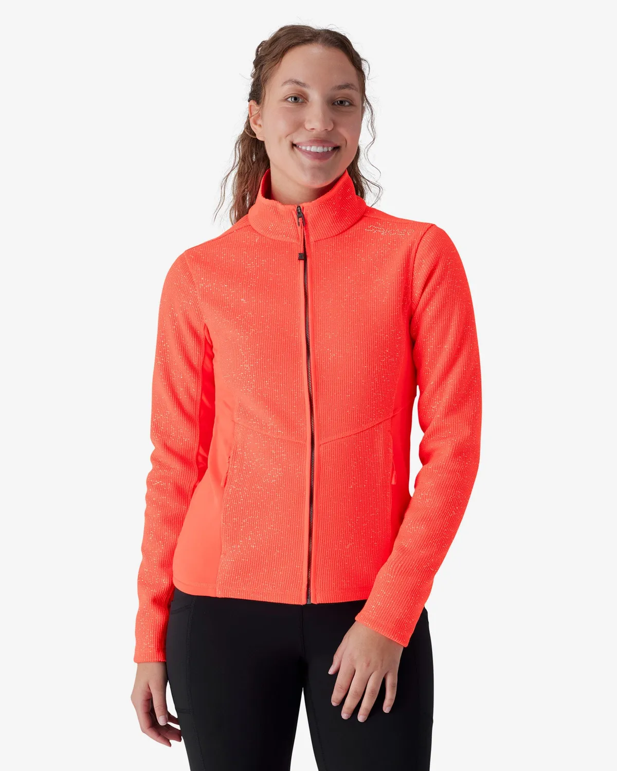 Spyder Luxe fleecejakke svart myk