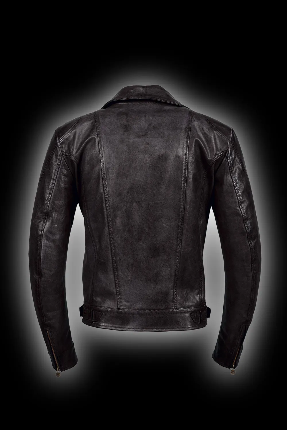 Matchless Wild One Blouson motorsykkeljakke antique black skinn