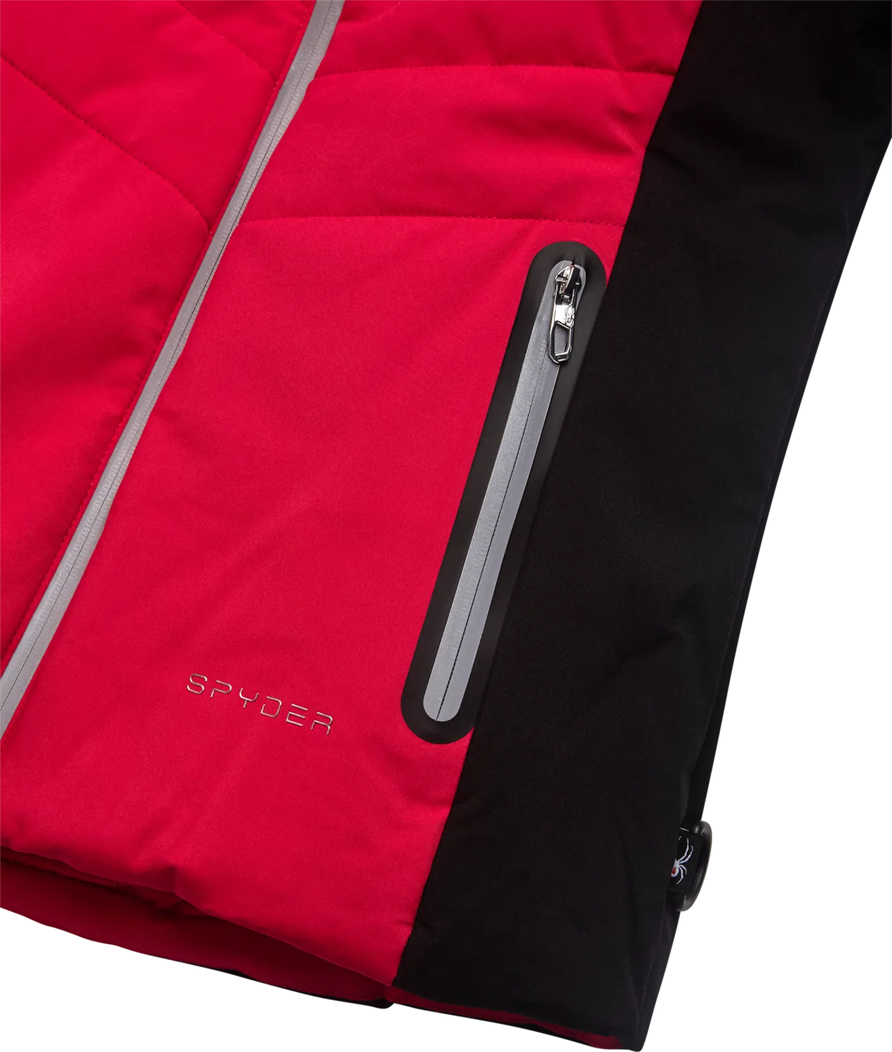 Spyder 3 i 1 vinterjakke dame prism pink allvær