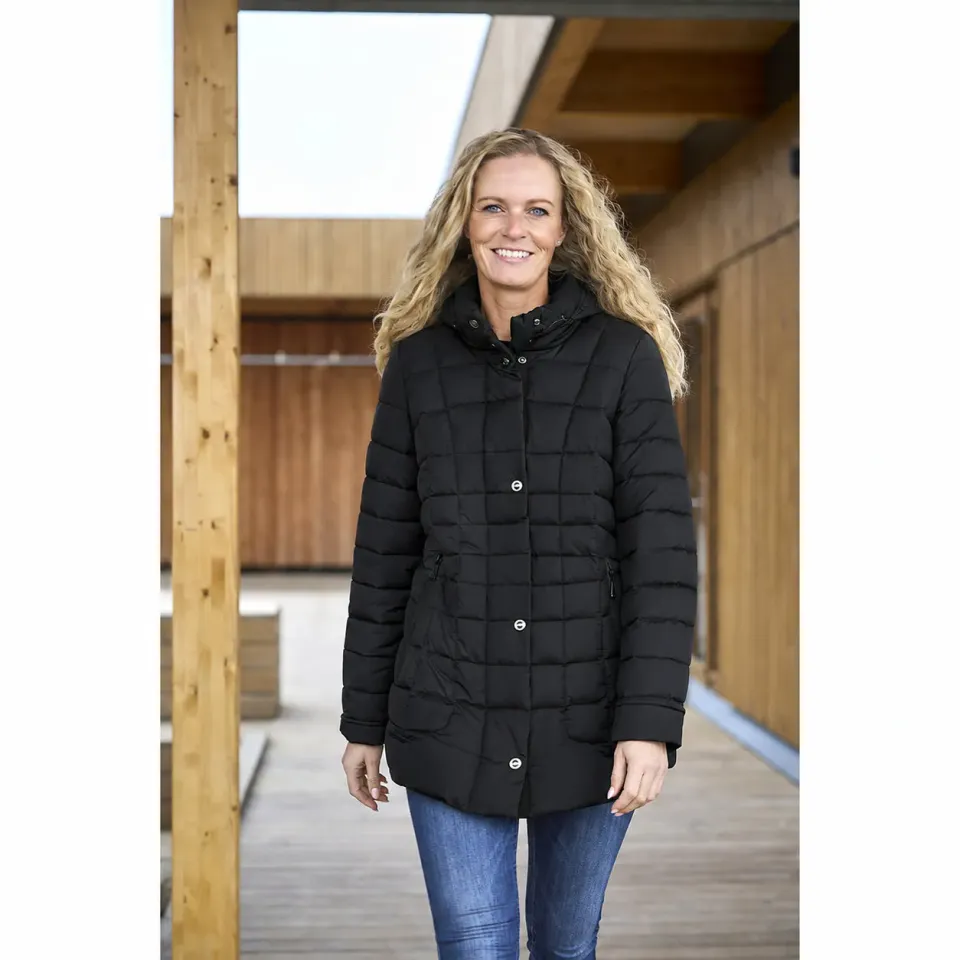 Danwear Windfield Karin vinterjakke Black varm