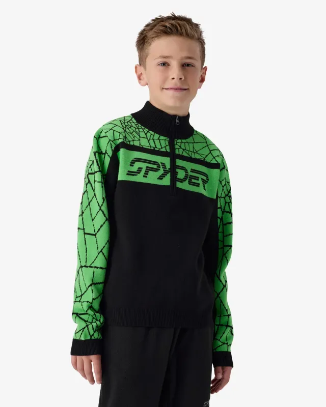 Spyder Blizzard skigenser barn halv glidelås