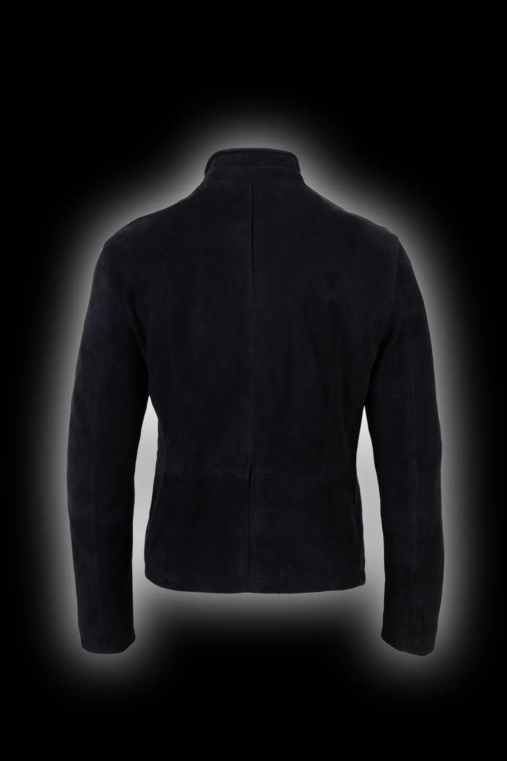 Matchless Craig Blouson skinnjakke navy semsket