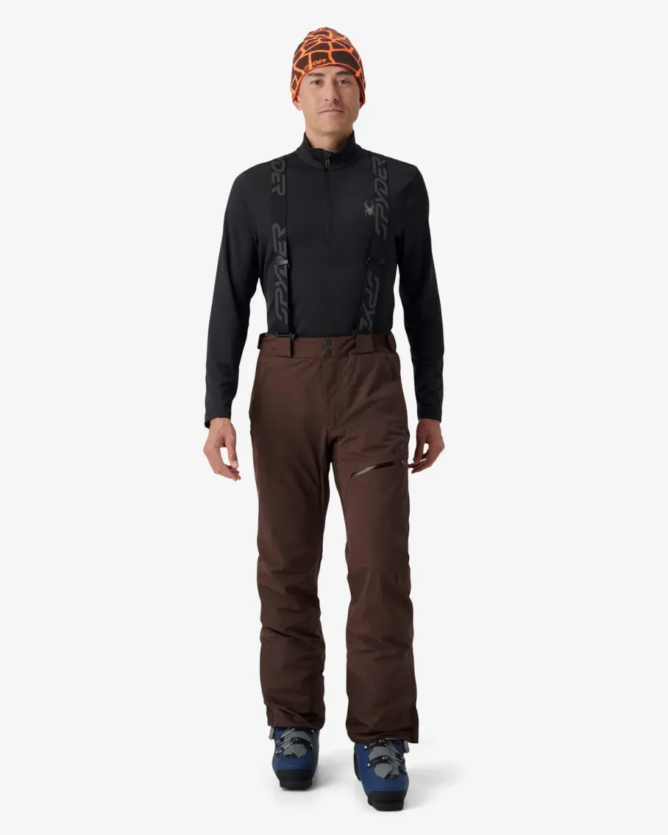 Spyder Dare skibukse herre Mocha vanntett 30K