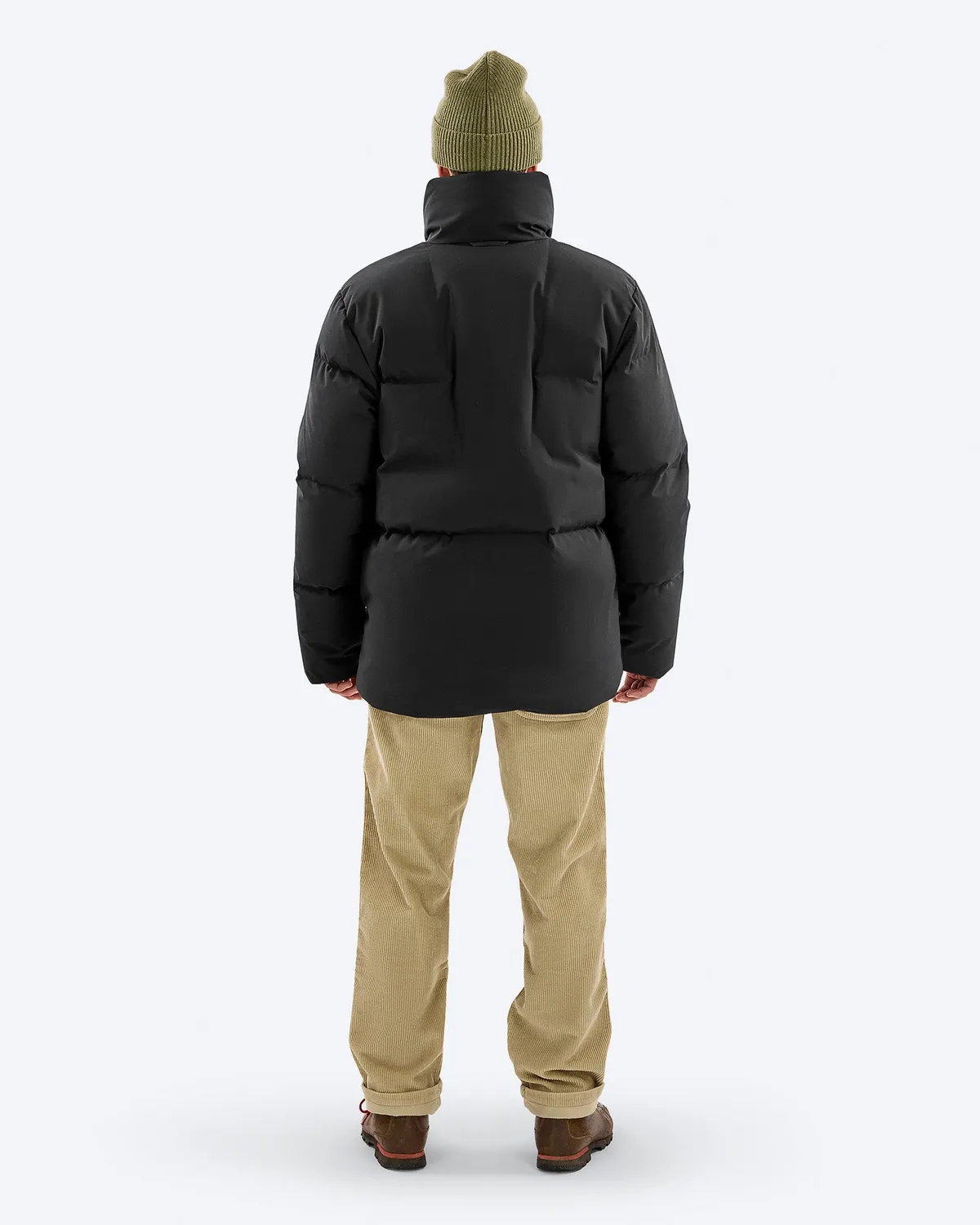 The Mountain Studio D-10 R Windstopper dunjakke vendbar Black Onyx