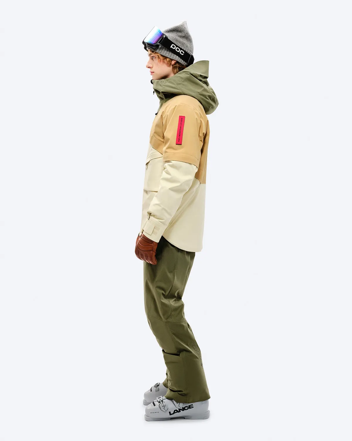 The Mountain Studio S-1 skijakke GORE-TEX sand vattert
