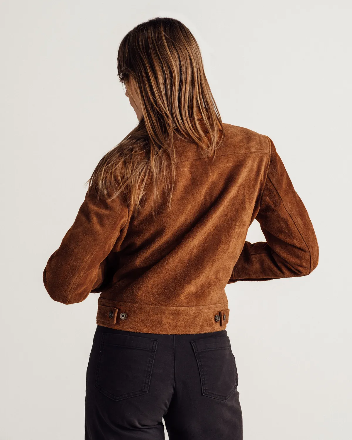 Schott NYC 3475W truckerjakke Saddle skinn dame