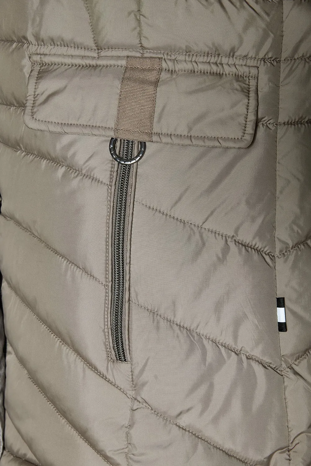 Windfield Jova vinterjakke dame taupe kort