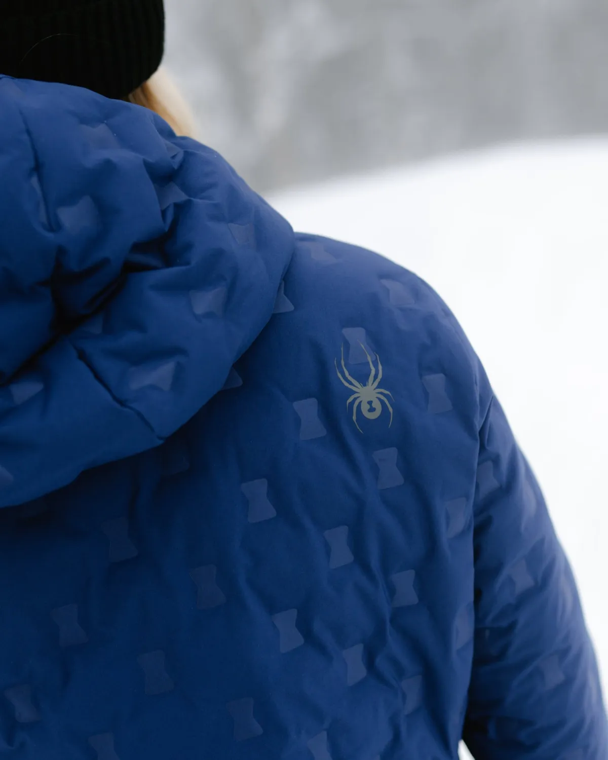 Spyder Zenith dunjakke indigo hette 700 fill