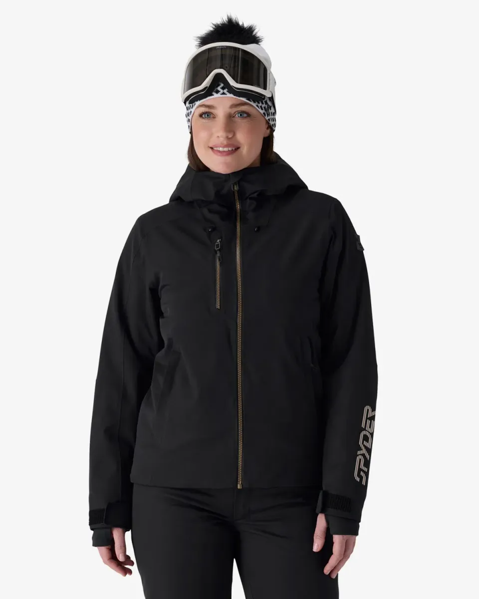 Spyder Temerity skijakke dame svart 20K varm
