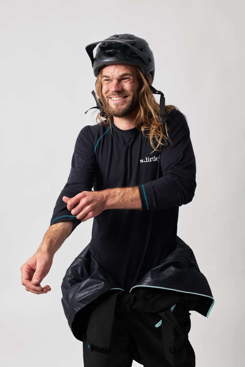 dirtlej dirtsuit core edition sykkeldress blacklabel 3-lags