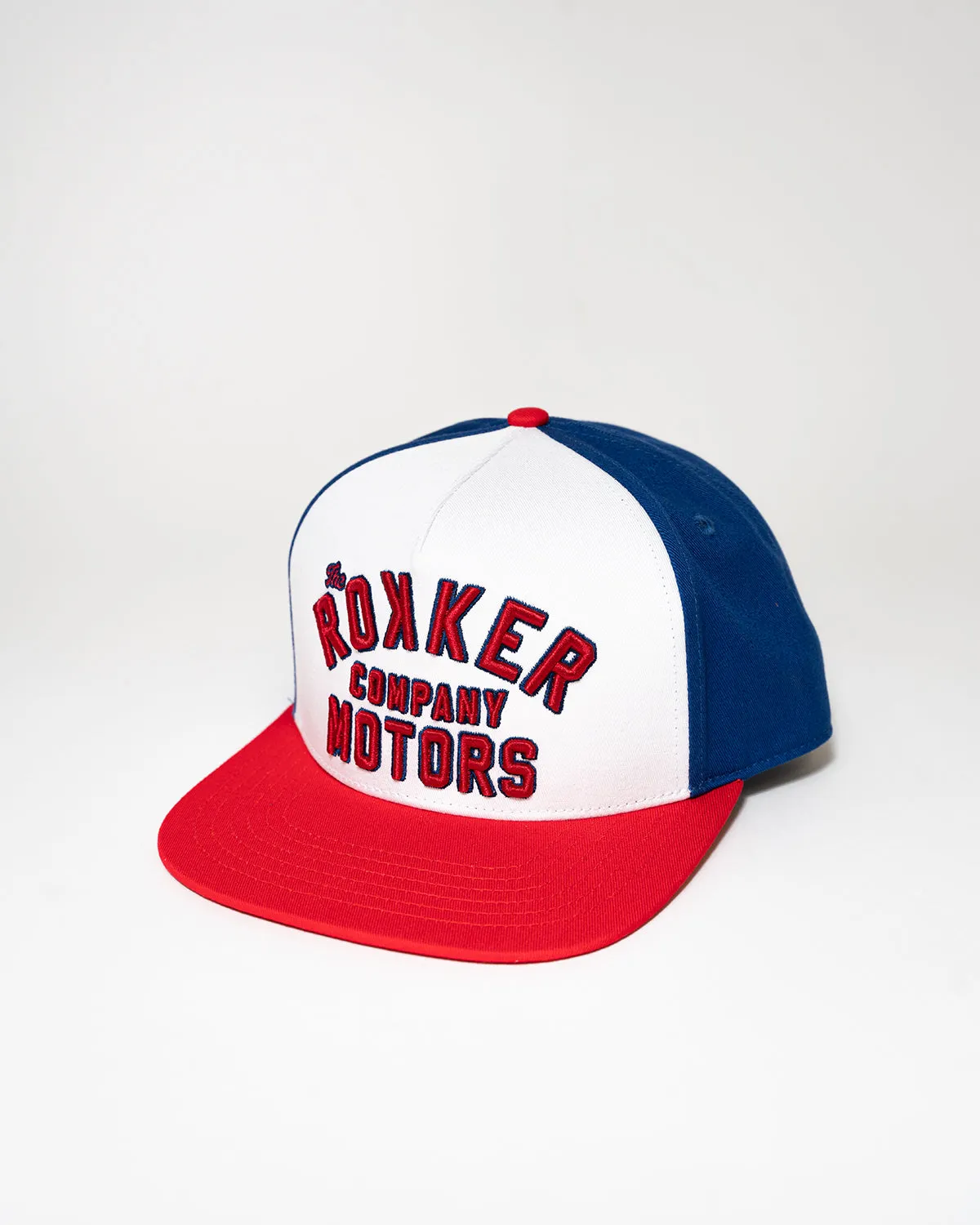 Rokker Motors snapback caps beige/grå