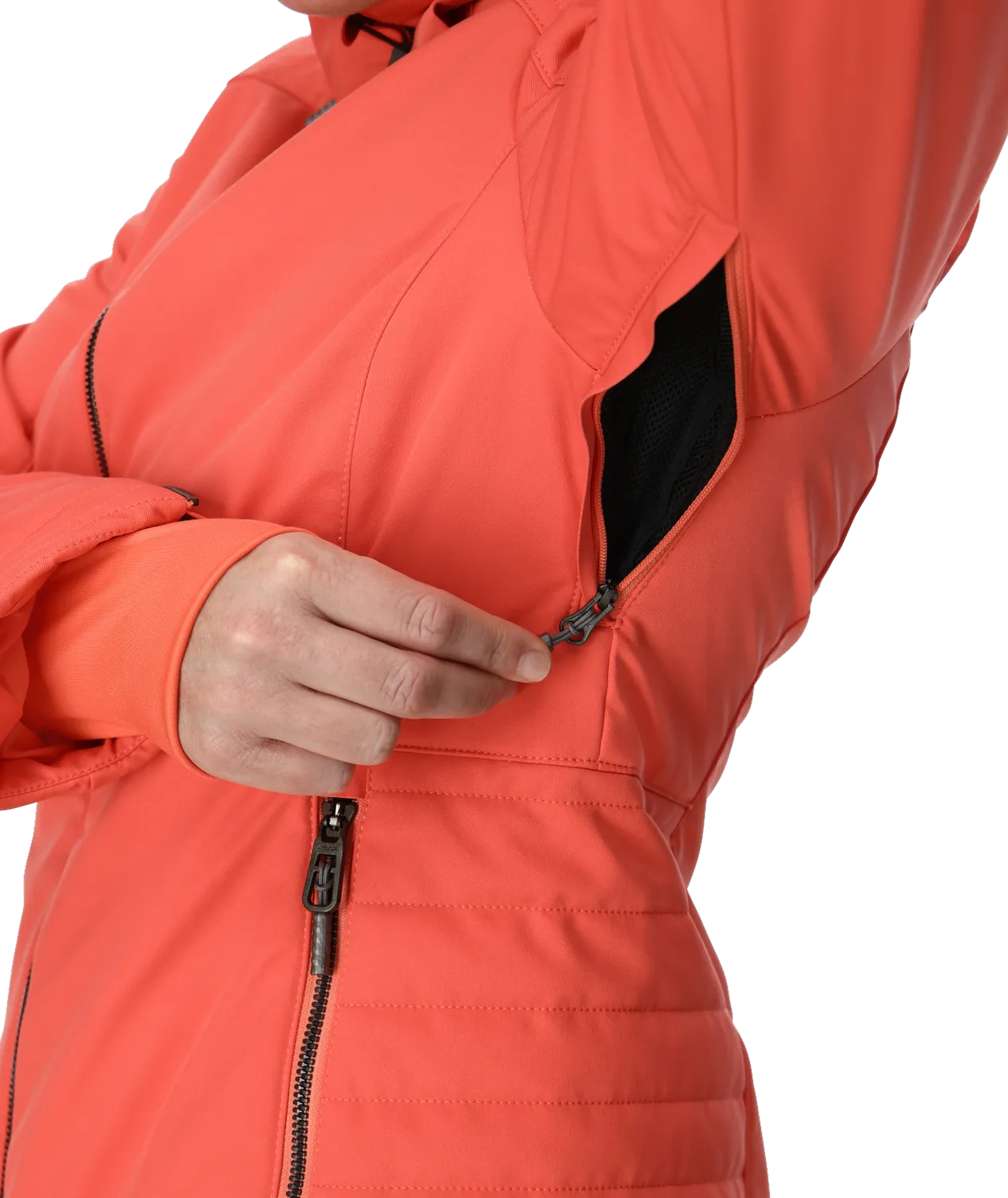 Spyder Schatzi skijakke dame coral haze 30K