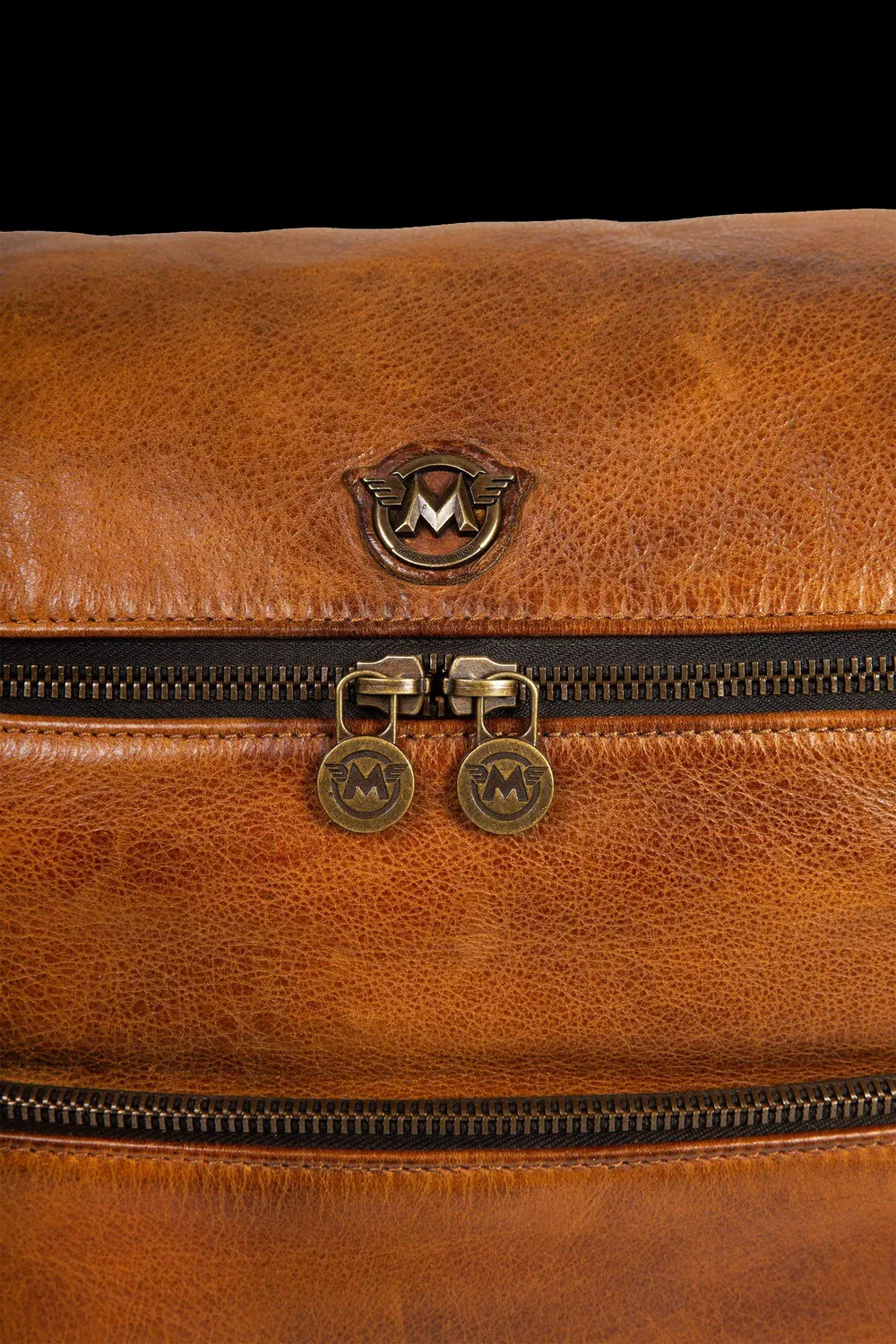 Matchless Military Postman Bag skulderveske antique cuero voksbehandlet