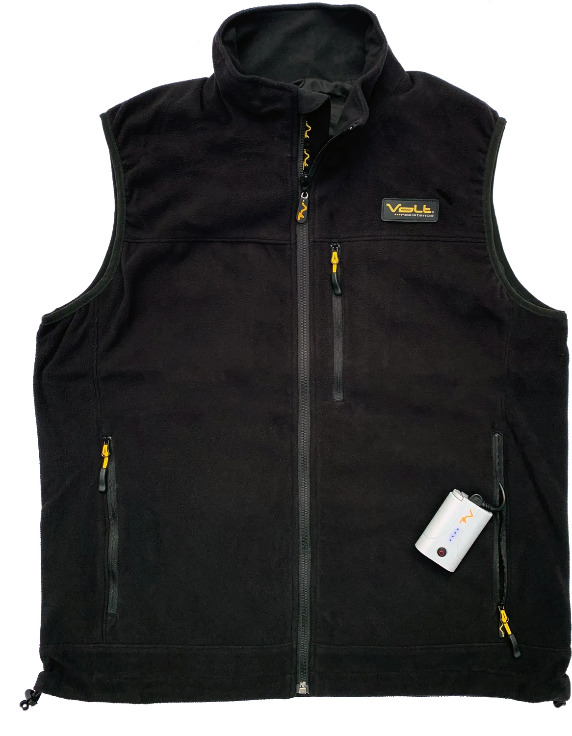 VoltHeat Coho 7V varmevest svart fleece unisex