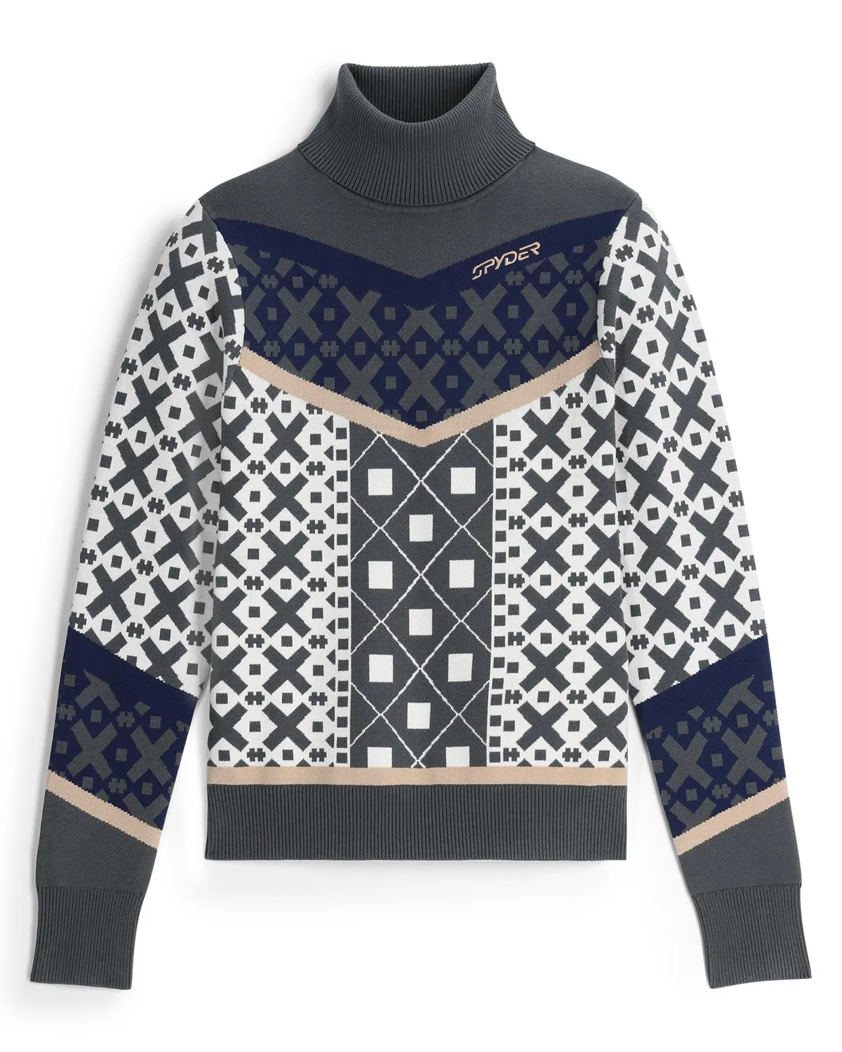 Spyder Stellar skigenser dame svart alpin strikk