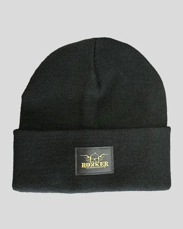 Rokker Frostline Beanie lue svart akryl