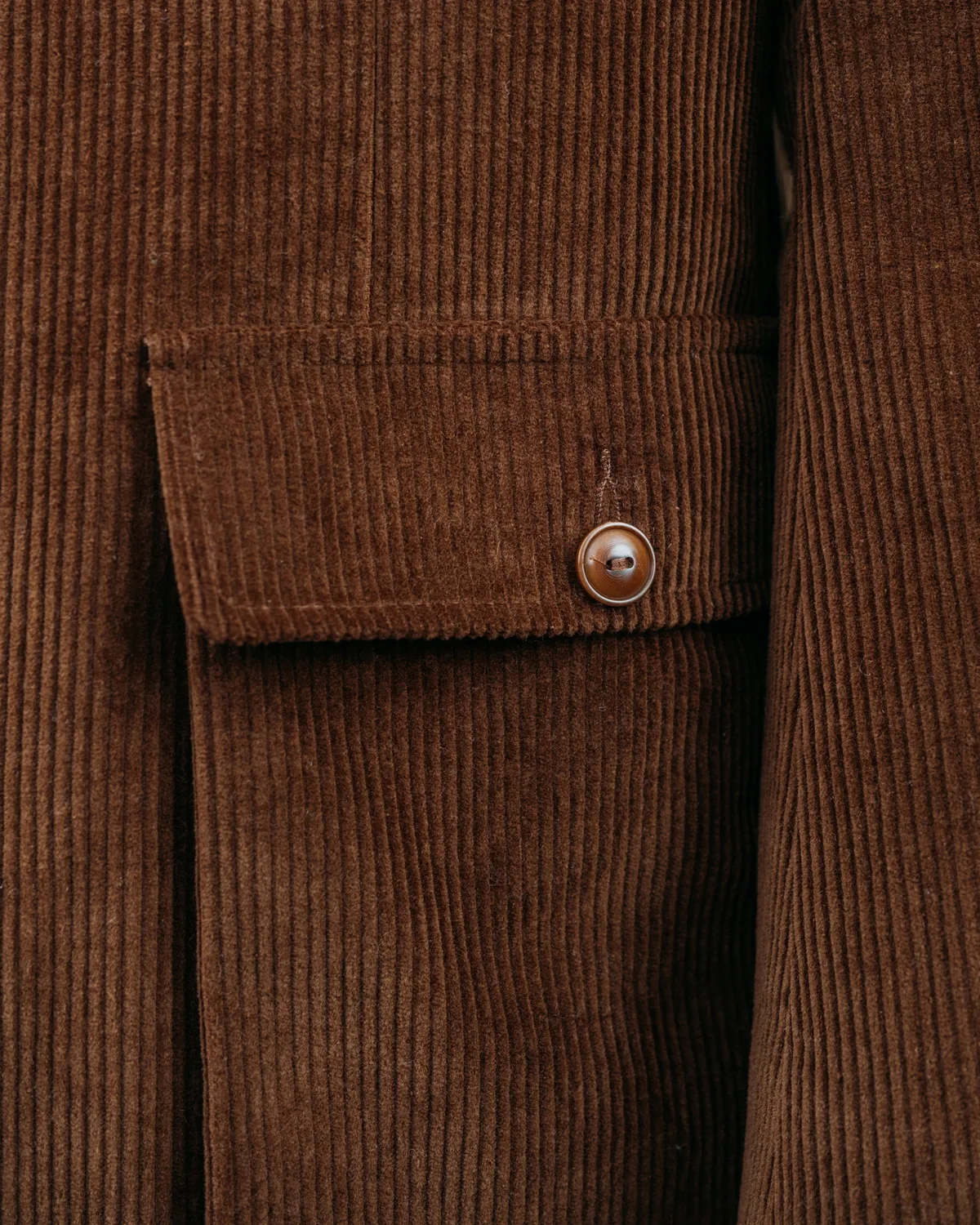 Schott NYC 8520 blazer brun kordfløyel bomull
