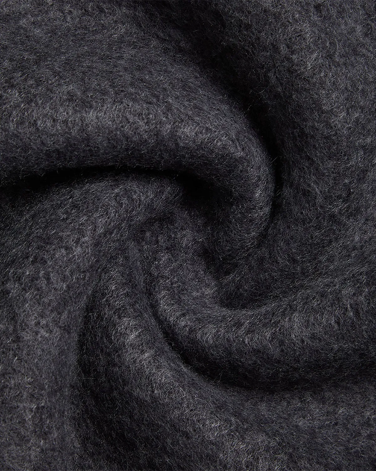 Spyder Fleece Crew genser charcoal – varm bomull