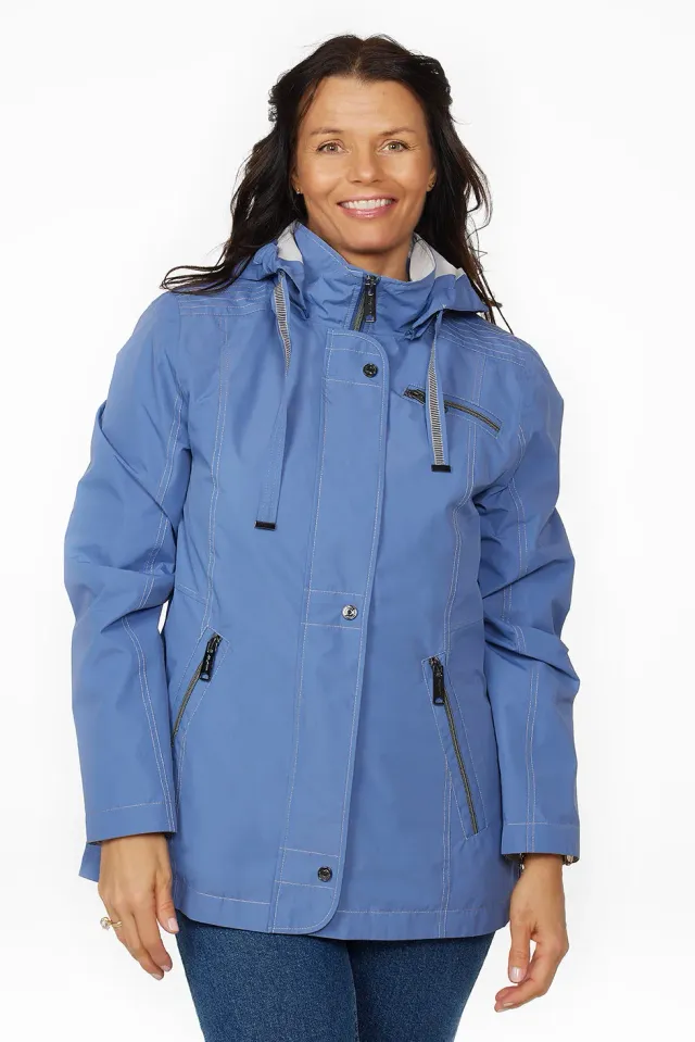 Danwear Windfield Dodo regnjakke Blue/Sand vanntett