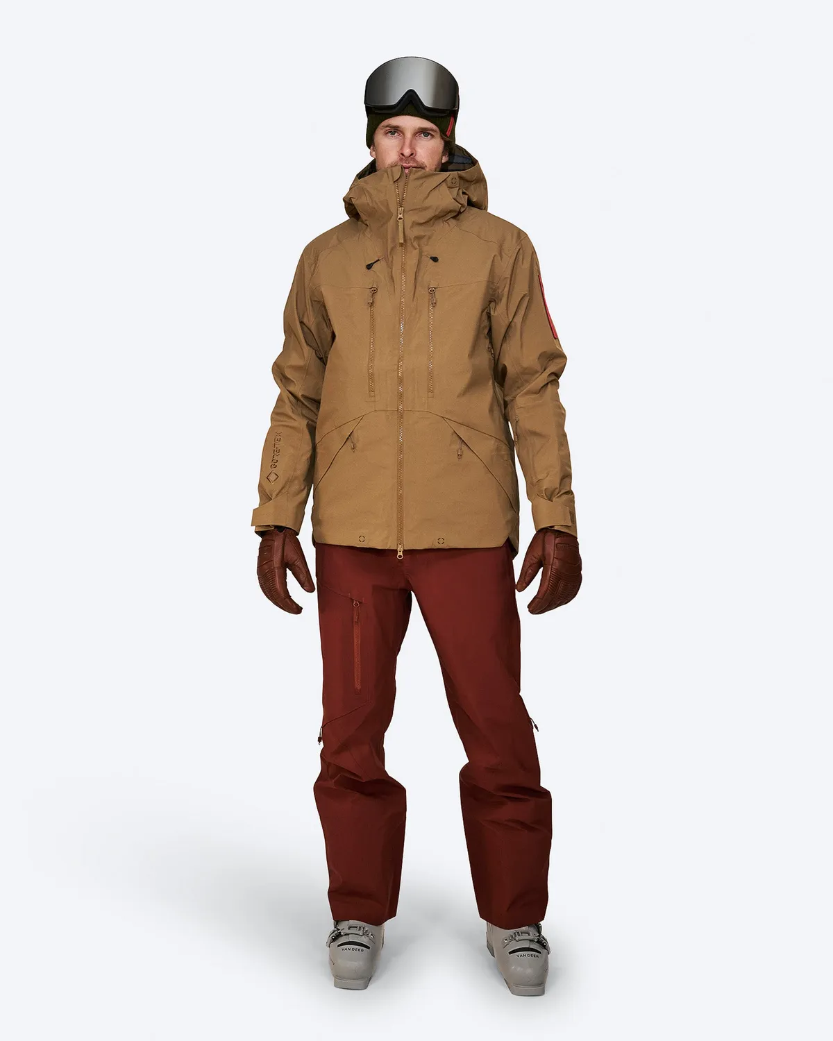 The Mountain Studio Z-2 EPE skalljakke Otter vanntett
