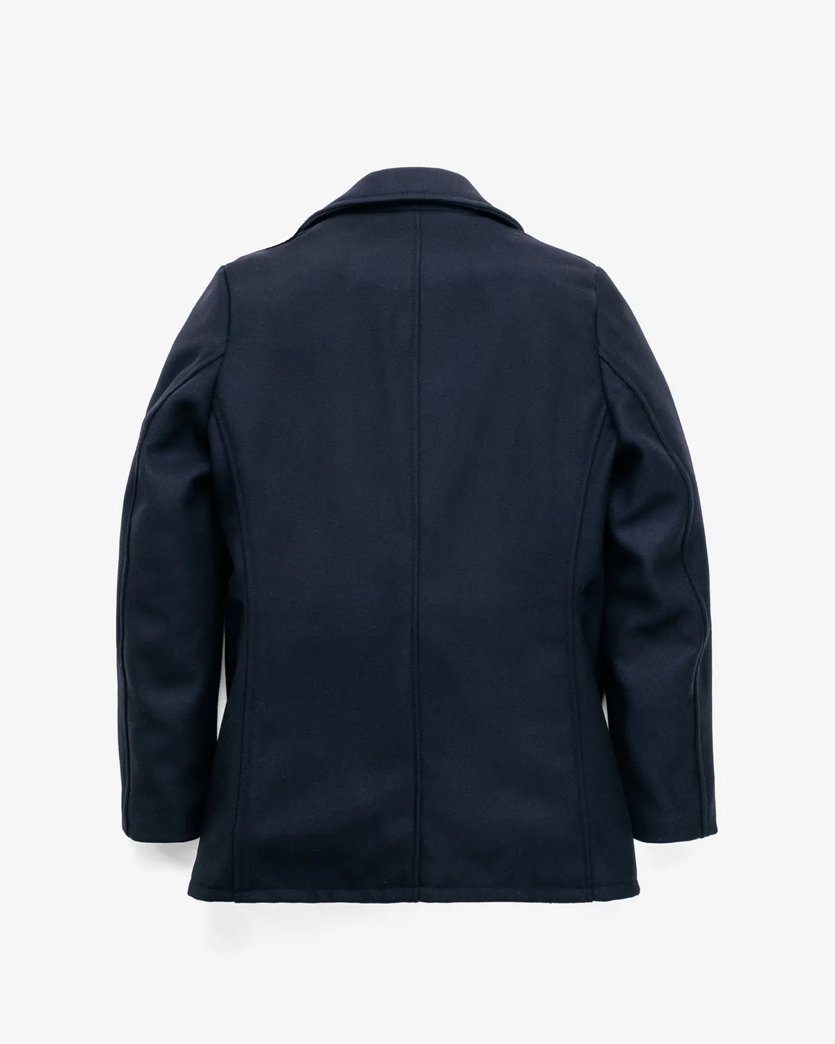 Schott NYC 709 ullkåpe navy ullblanding