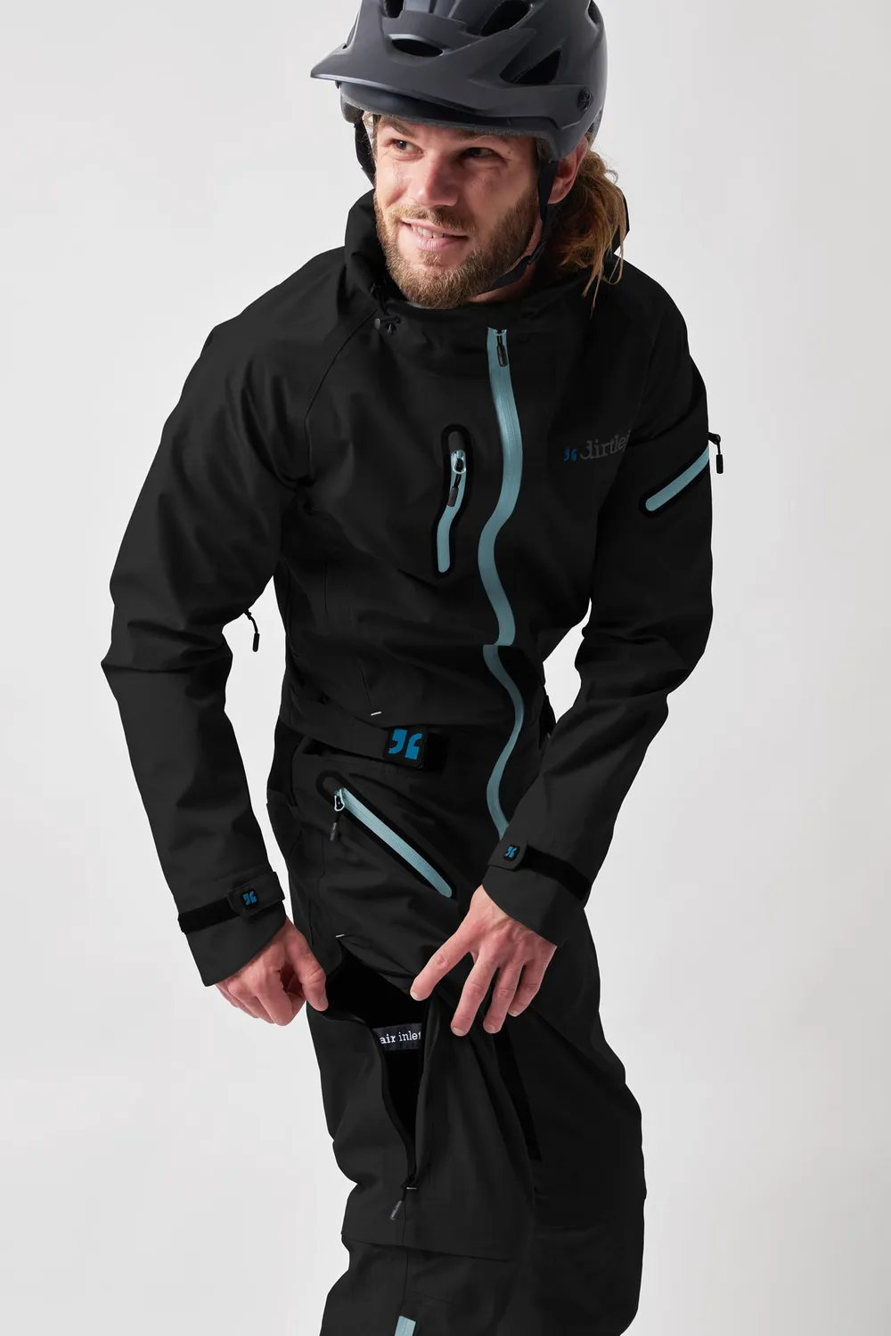 dirtlej dirtsuit core edition sykkeldress blacklabel 3-lags