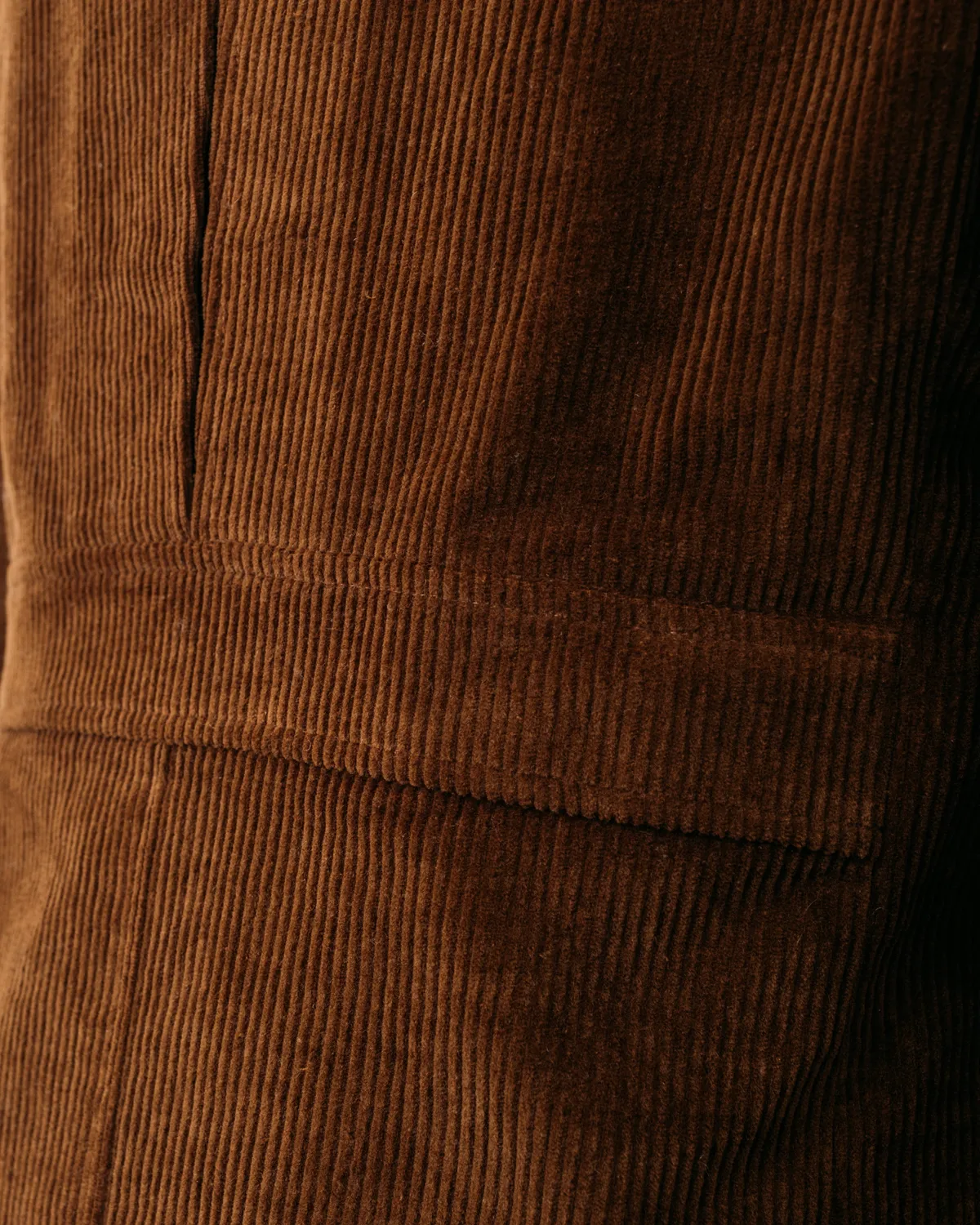 Schott NYC 8520 blazer brun kordfløyel bomull