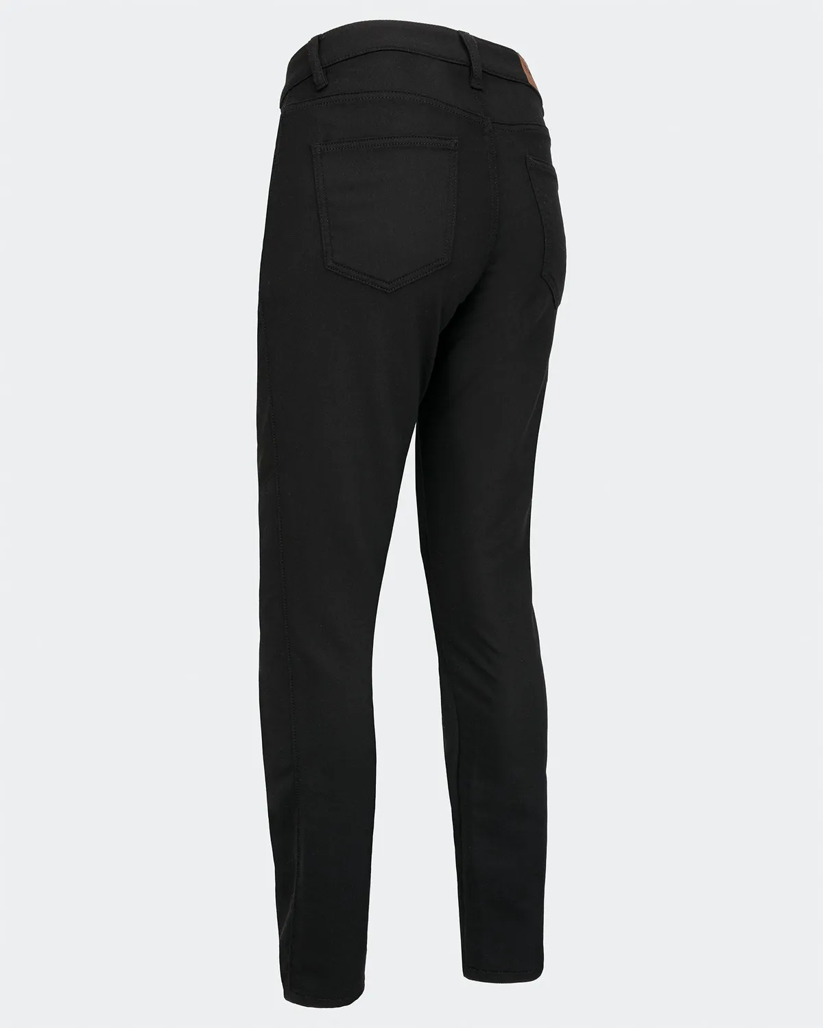 Rokker Sky MC-jeans dame svart AA slim-fit