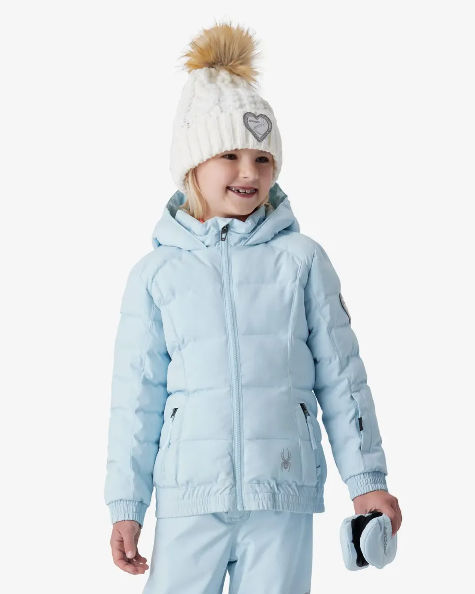 Spyder Zadie vinterjakke jente blå syntetdun