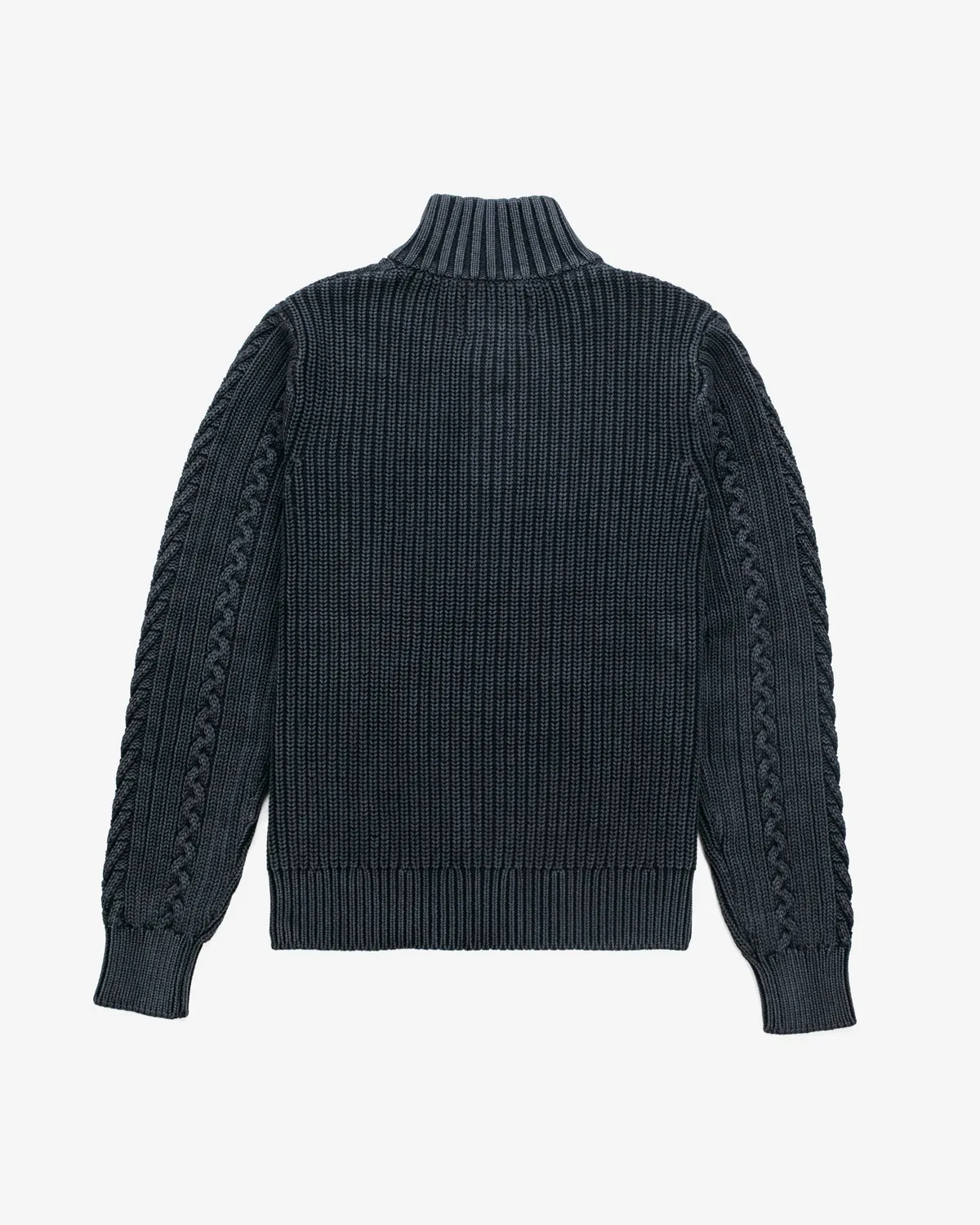 Schott NYC SW2604 fiskergenser svart ullblanding