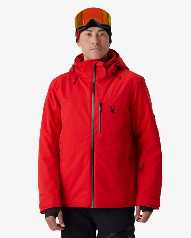Spyder Copper skijakke herre Spyder Red varm 20K