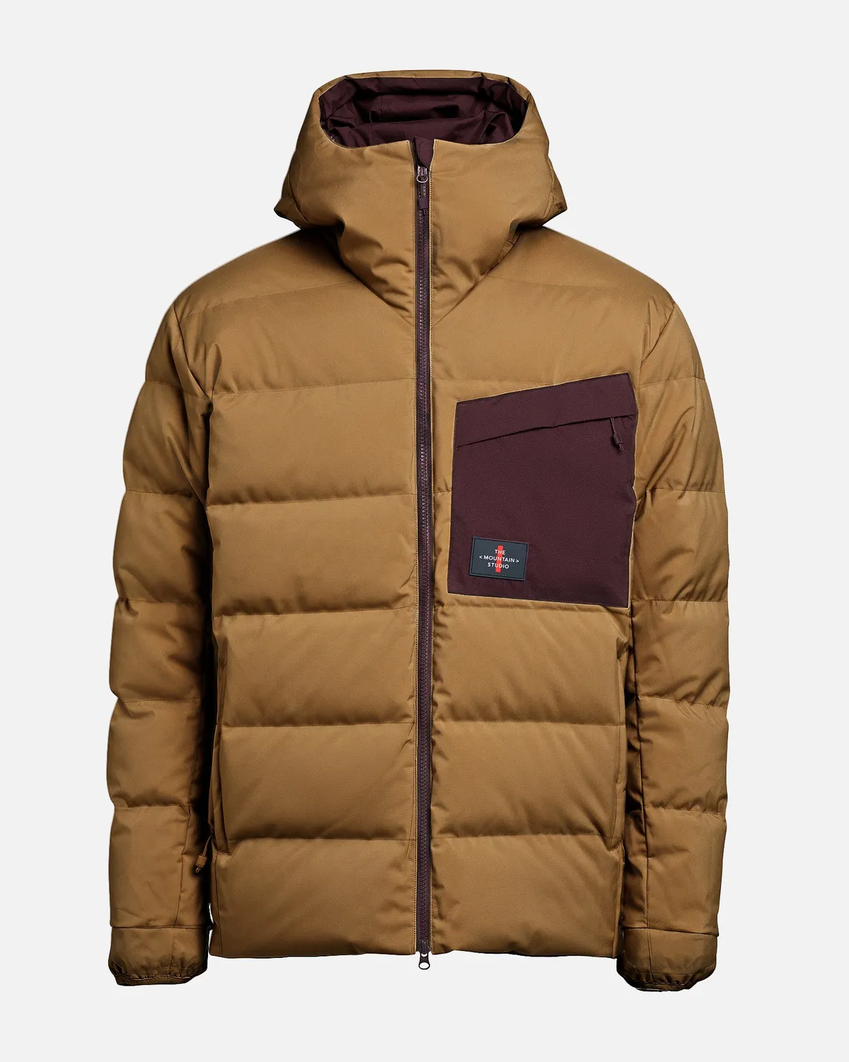 The Mountain Studio D-1 R dunjakke Fudge-Otter vendbar