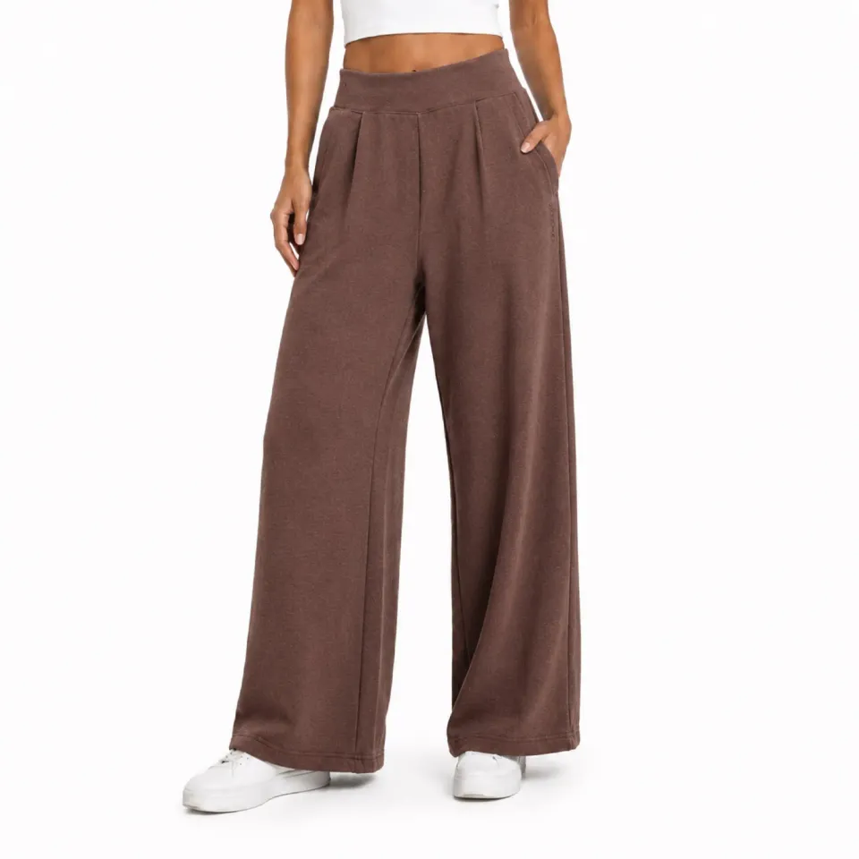 Spyder Corduroy Fleece bukse dame brun vid