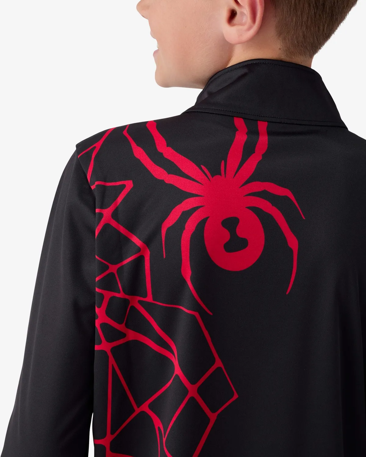 Spyder Jacobs half zip genser gutt sort UPF 50+