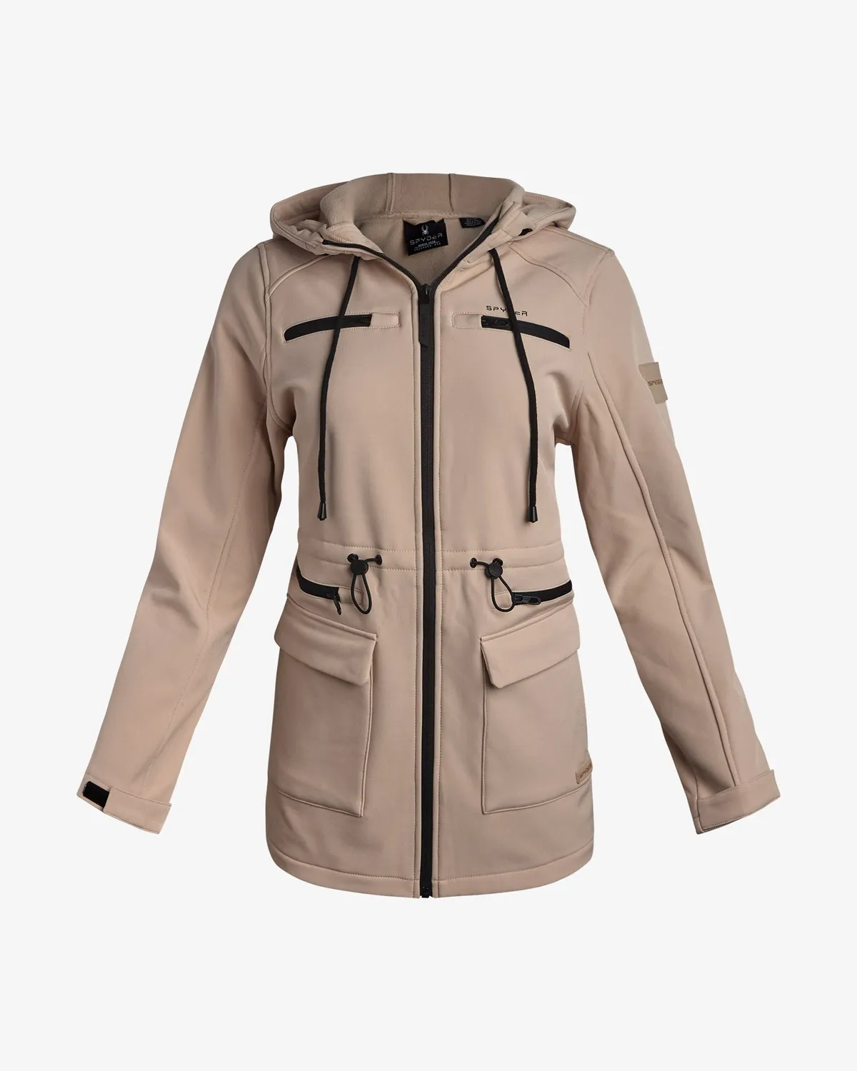 Spyder Long Softshell Jacket softshelljakke lilla dame