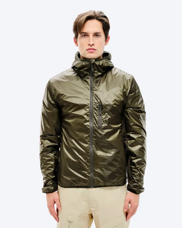 The Mountain Studio M-9 Pertex mellomjakke herre Forest Green lett