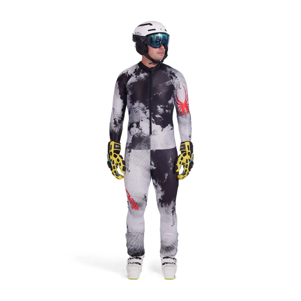 Spyder World Cup DH renndress hvit FIS-godkjent
