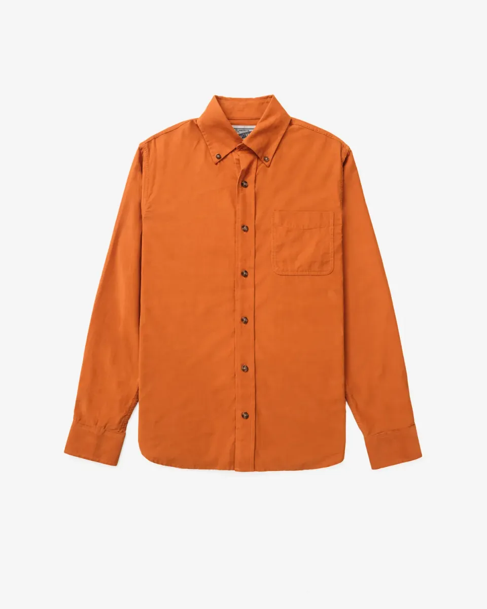Schott NYC SH2415 kordskjorte svart smalstripet