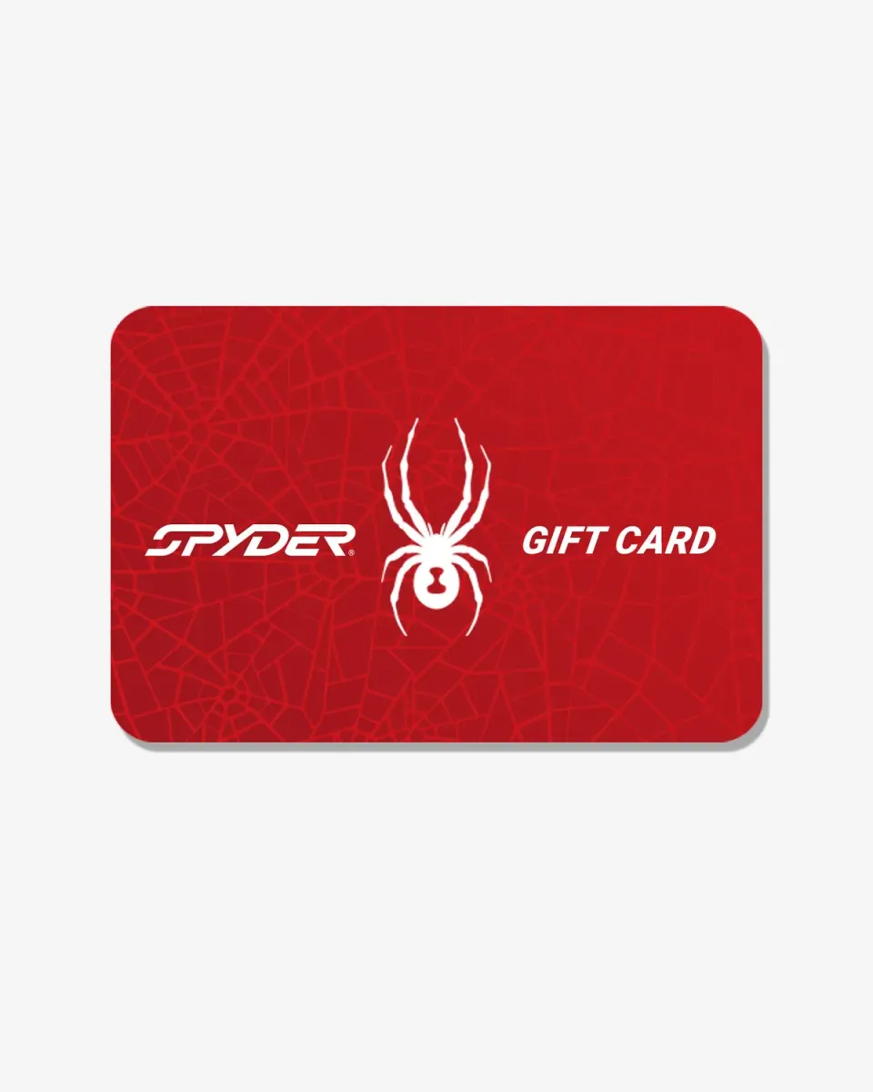 Spyder gavekort digitalt skiklær e-post
