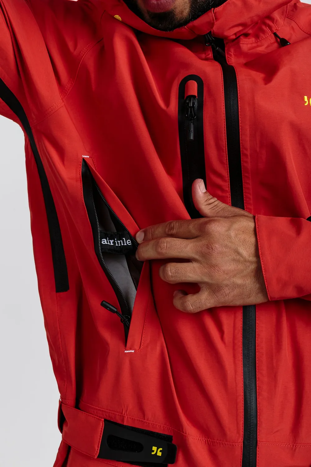 dirtlej dirtsuit core edition v6.1 sykkeldress chili sort