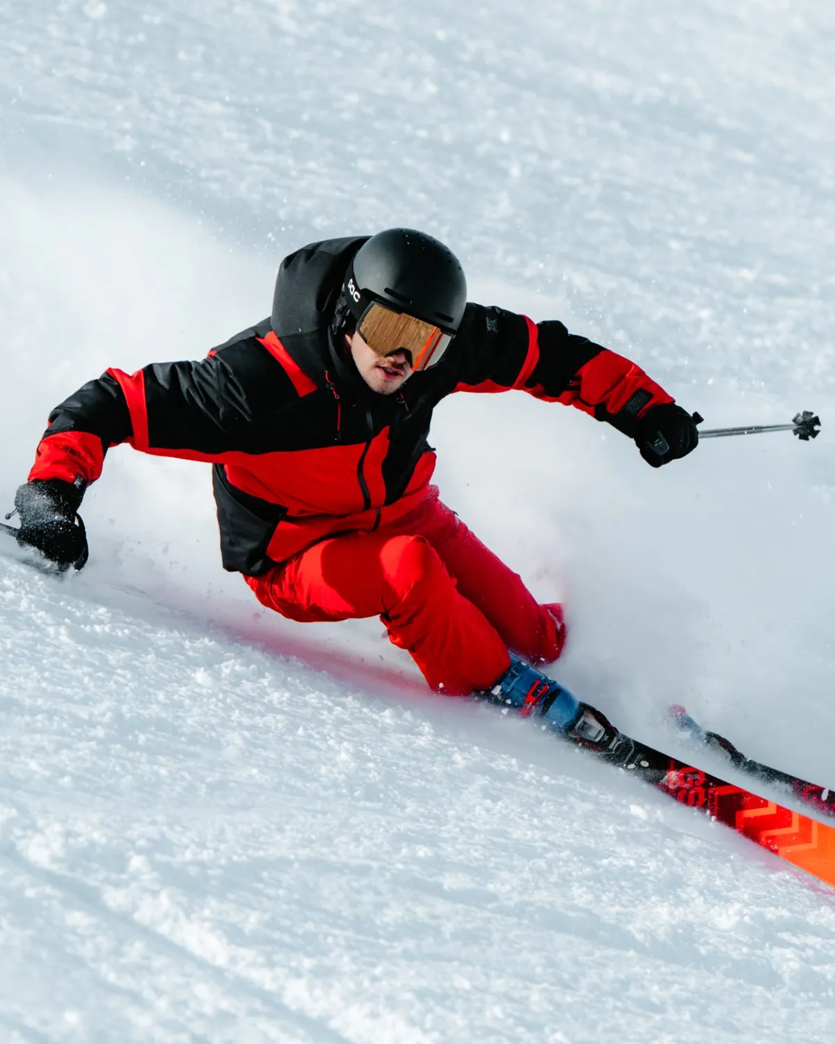 Spyder Leader skijakke herre spyder red vanntett 30K