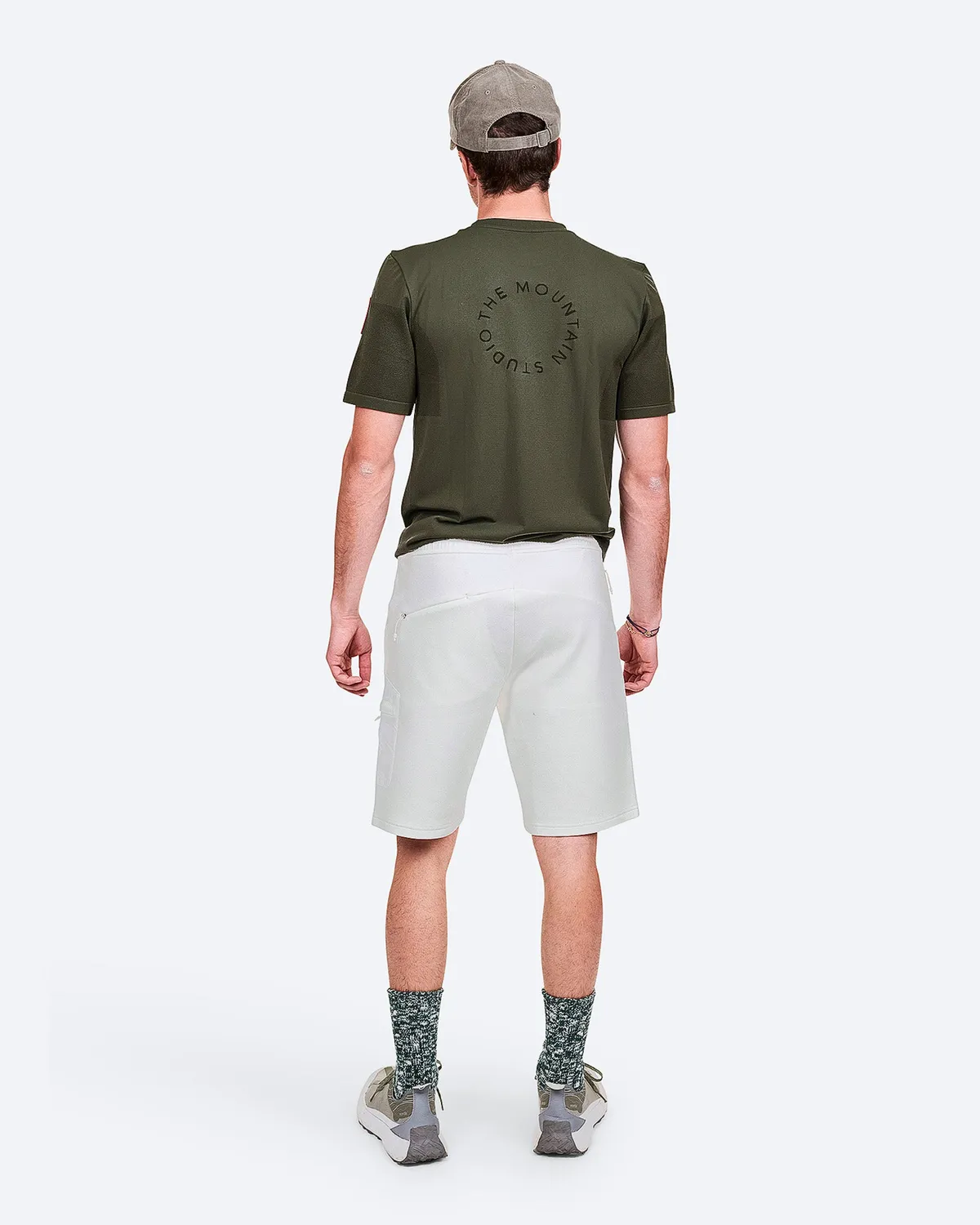 The Mountain Studio T-9 t-skjorte Forest Green fukttransporterende